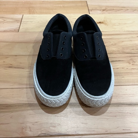 Kenzo K-Skate Black Sneakers with Logo - Picture 2 of 5